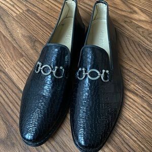 Handmade croc loafers